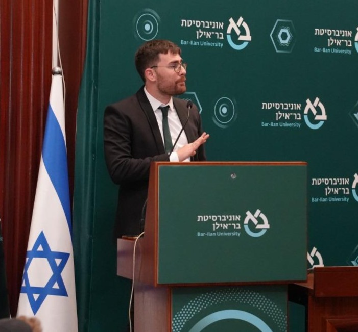 Speaker at a conference